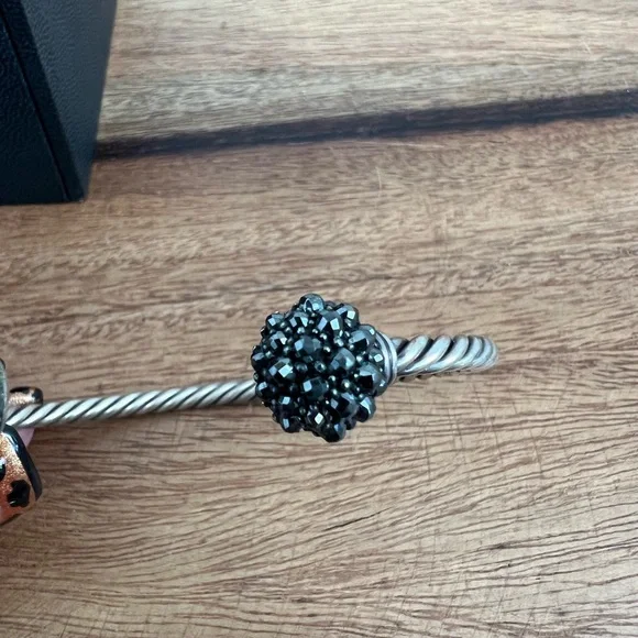 David Yurman Hematite Berries Bracelet - Picture 5 of 17